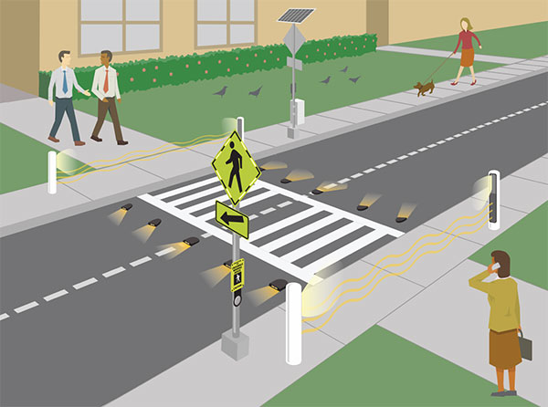 LightGuard Pedestrian Crossing Safety